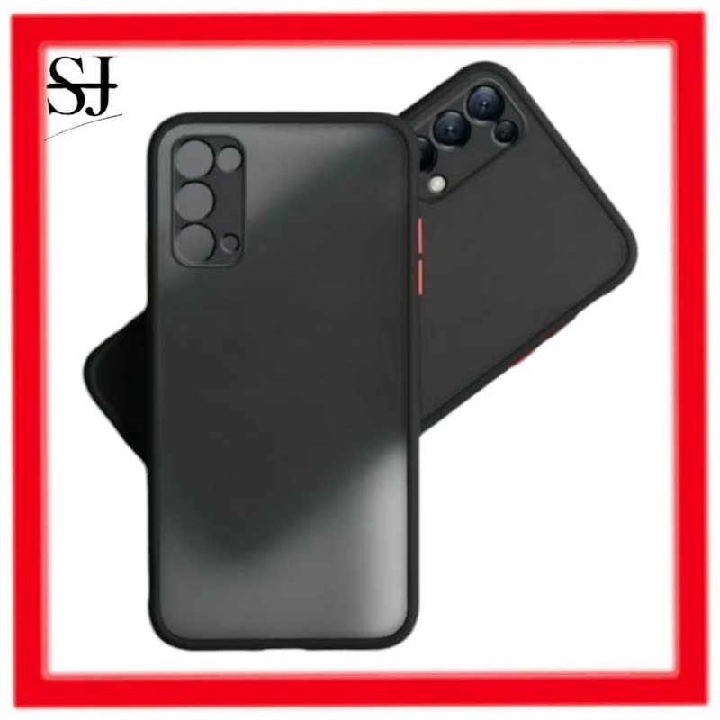 Case Oppo Reno 5 Case Dove Tranparan SoftHard Casing