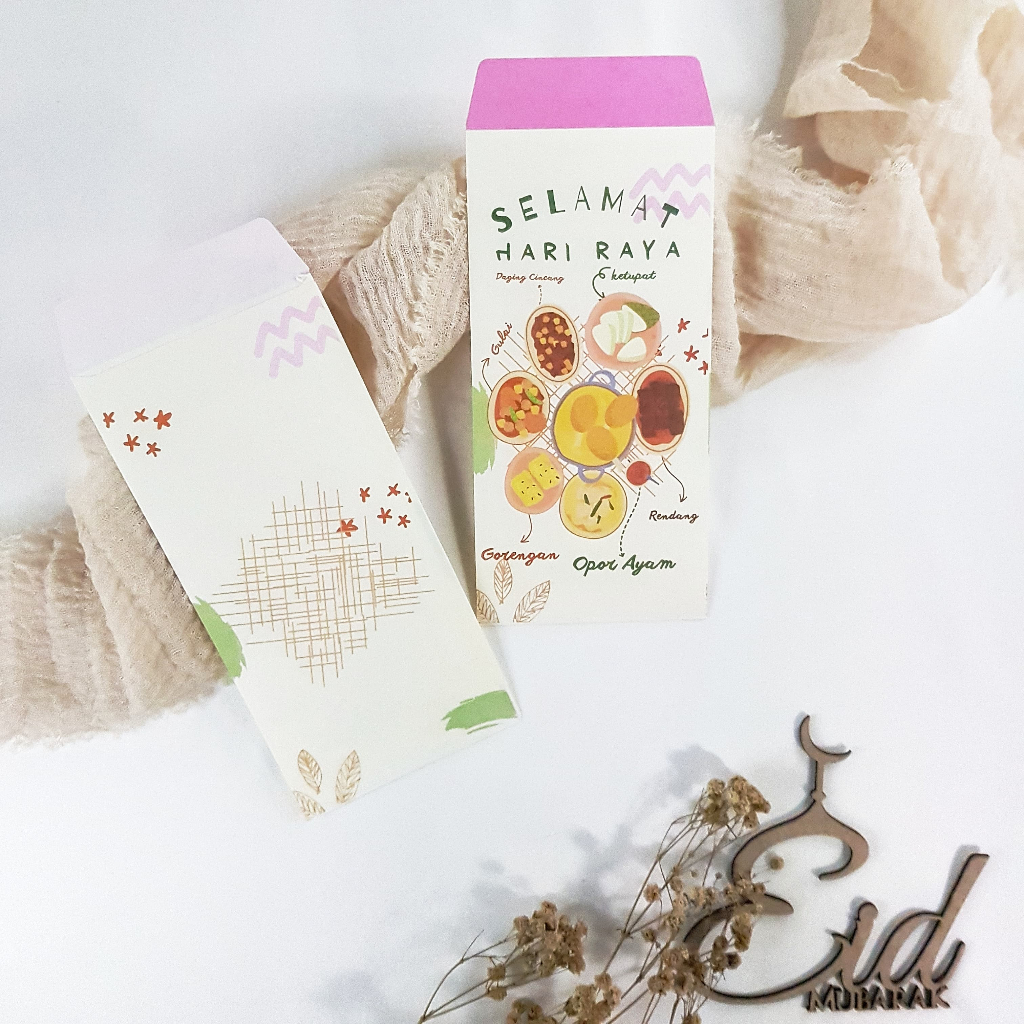 

[PAKET 10 PCS] AMPLOP LEBARAN AESTHETIC / AMPLOP PANJANG / AMPLOP ANGPAU LEBARAN