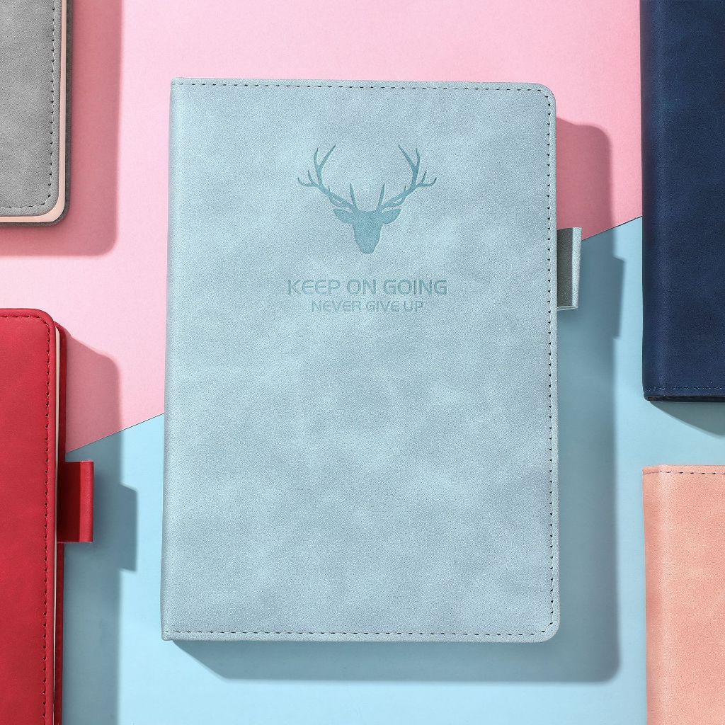 

[Whispers] Buku Catatan Harian Notebook Diary Cover Kulit 100 Lembar A5