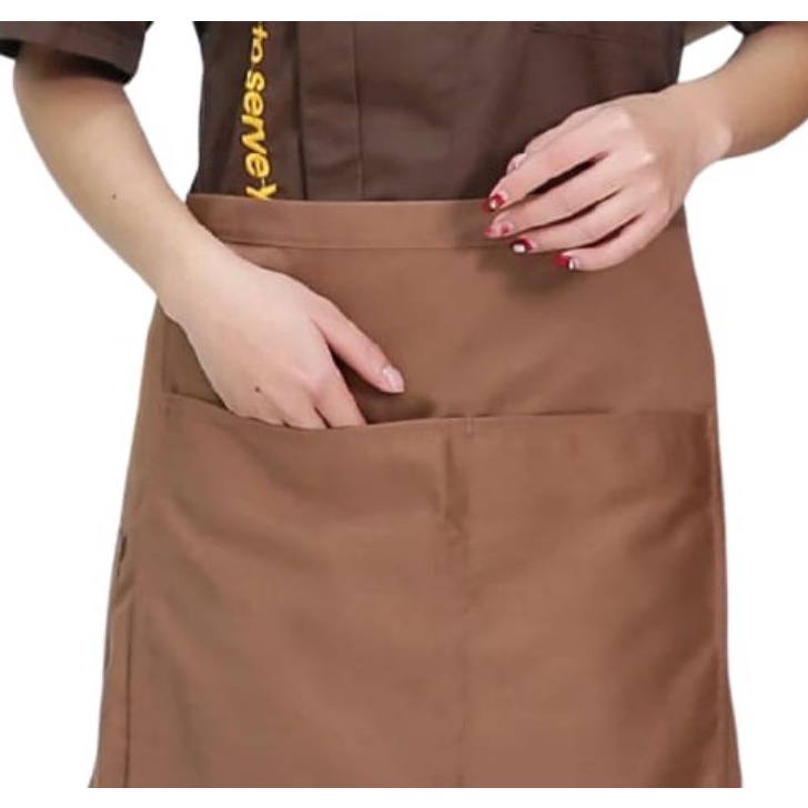 Celemek waiters  Celemek setengah badan  Celemek pendek  Celemek seggang