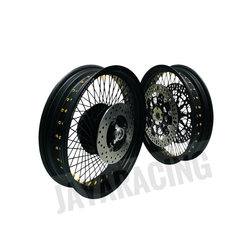 Velg custom double disc 17 450 300 R25 MT25 XSR 155 R15 Xabre Vixion R Sepaket