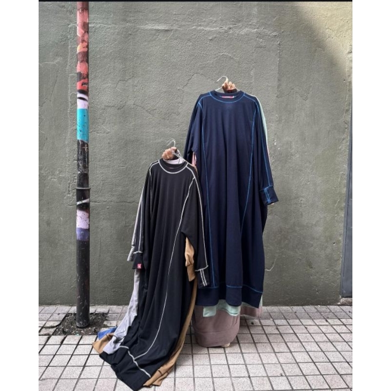 PRELOVED SIDRA OVERDECK NAVY SIZE XL