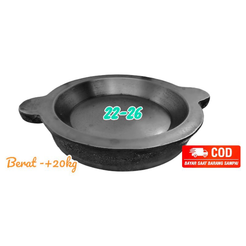 Loyang Martabak Manis Premium 22-26