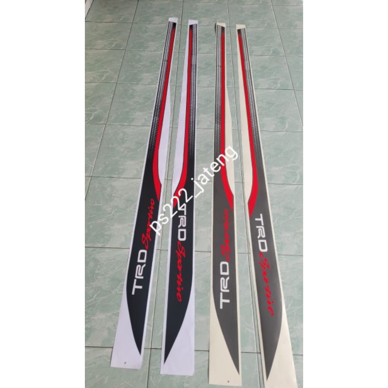 stiker Trd fortuner/stiker Toyota trd fortuner grand new