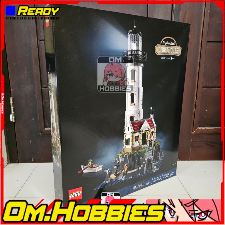 LEGO 21335 Ideas Motorized Lighthouse Mercusuar