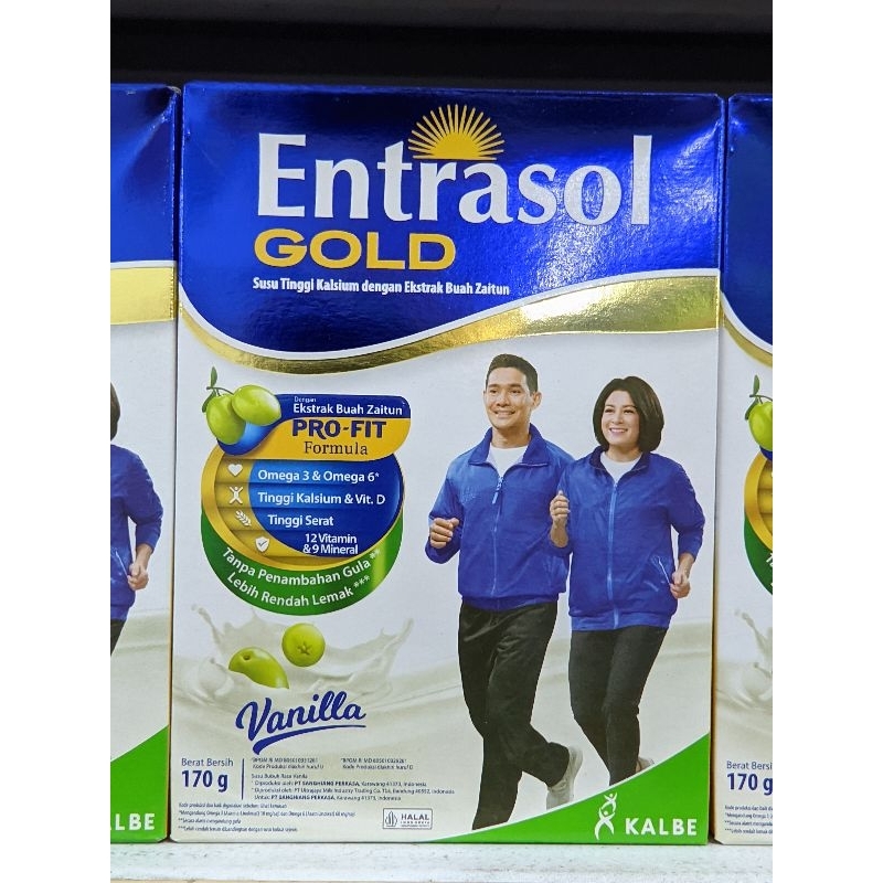 ENTRASOL GOLD 170 Gram Rasa Vanilla || Susu Entrasol Gold || Entrasol || Susu Entrasol || Susu Entra