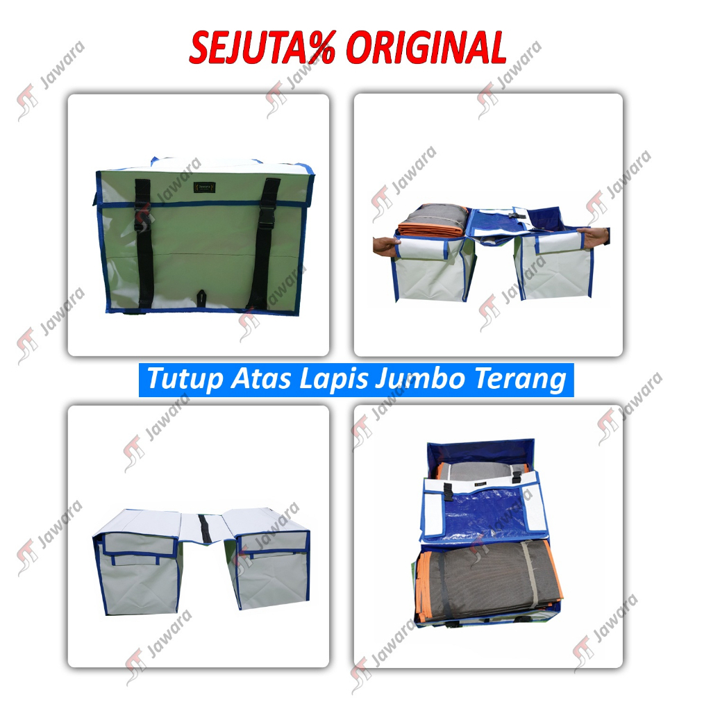 Tas Kurir Motor Anti Air Ukuran Jumbo