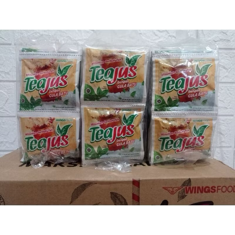 

Tea Jus Serbuk Minuman Sachet