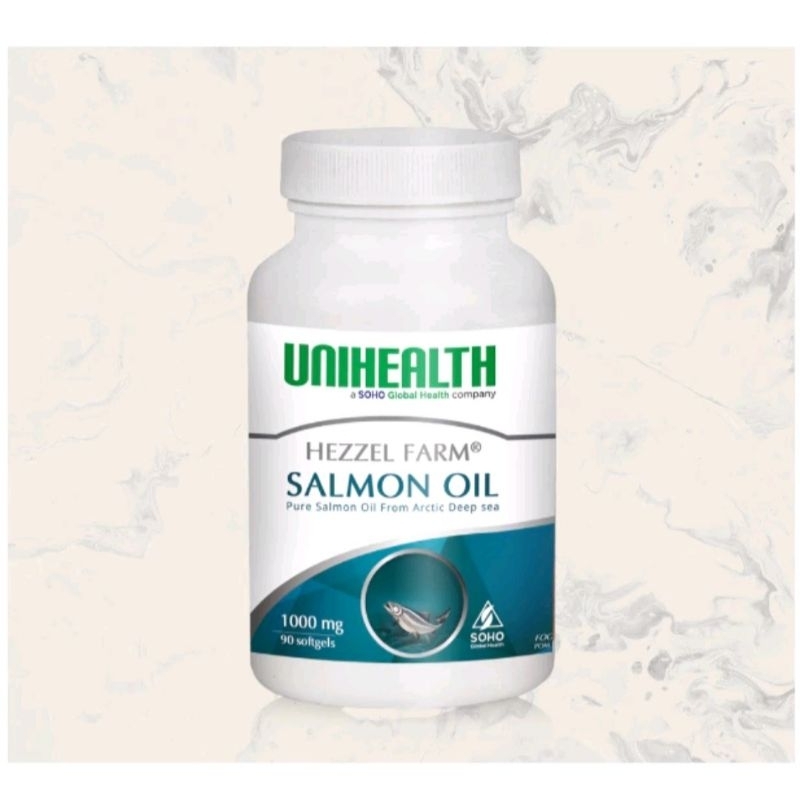 Salmon Oil Unihealth 30's Minyak Ikan Salmon Murni 1000mg
