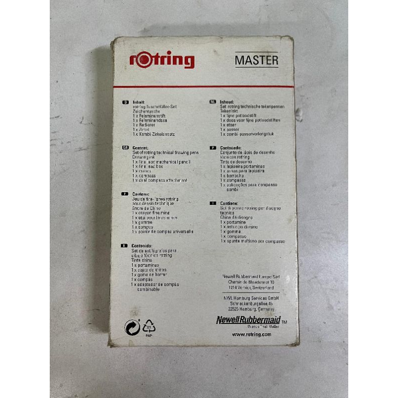 

Rotring Rapido 1 set Isograft Original German Second