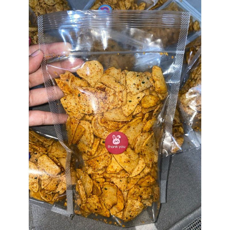 

Basreng Pedas Daun Jeruk