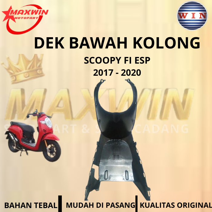 Dek Kolong Dek Lumpur Scoopy All New Scoopy FI Esp 2017 2018 2019 2020 Merk Wn Kualitas Original
