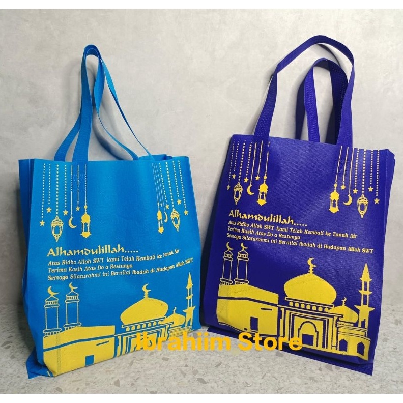 

Isi 12 Pcs Tas Souvenir Oleholeh Haji dan Umroh Uk 25x35 dan 3x4 cm Goodie Bag Haji dan Umroh Tas Oleholeh Haji Tas Oleholeh Umroh