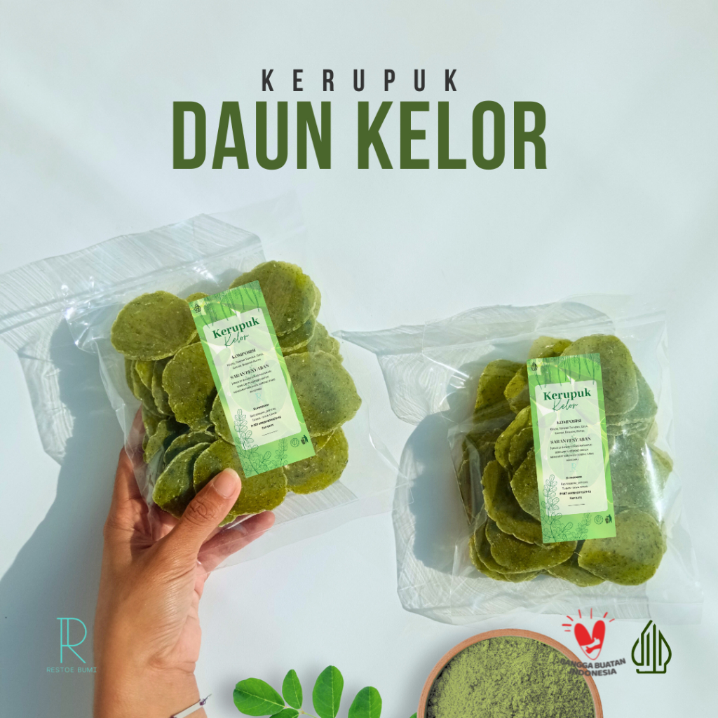 

Kerupuk Kelor Special Oleh Oleh Khas Tuban Kerupuk Sayur Organik 110 Gram Kerupuk Moringa Sehat Non MSG Halal