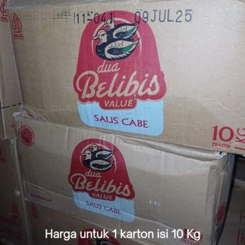 

Saus Belibis Refill 1kg 1 dus