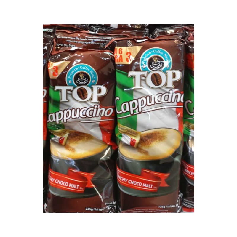 

TOP COFFE CAPPUCINO ISI 5 PAK (BELI 6 EXTRA 3 PCS)