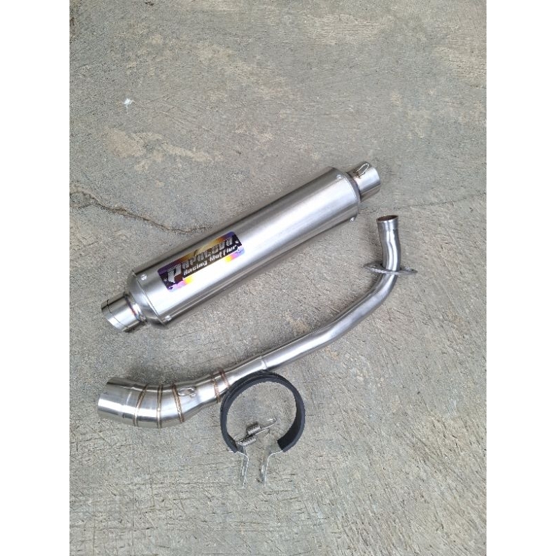 KNALPOT RACING MATIC FULLSET AEROX NEW AEROX OLD NMAX NEW NMAX OLD VARIO 125 VARIO 150 VARIO 160 PCX