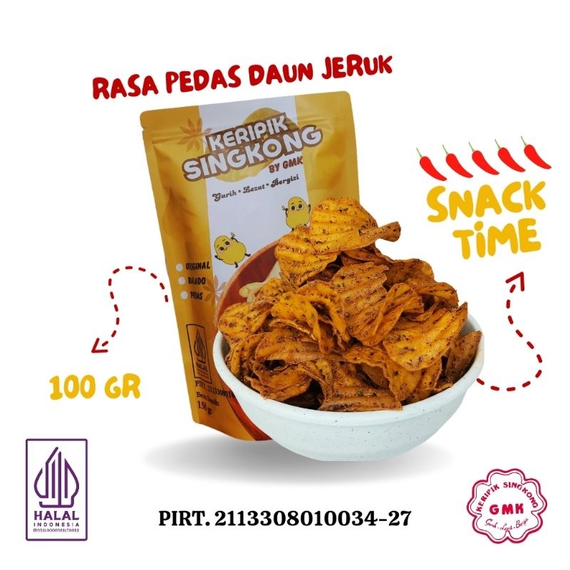 

GMK Keripik Keripik Singkong All Varian 1 Karton