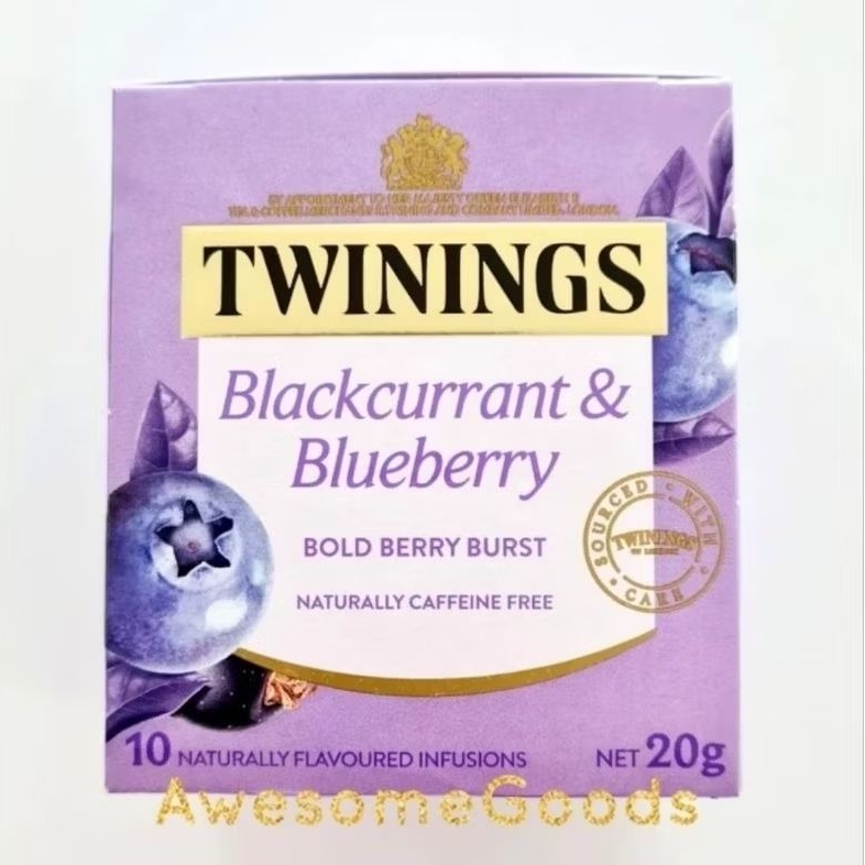 

Twinings Blackcurrant & Blueberry 10 Tea Bags
