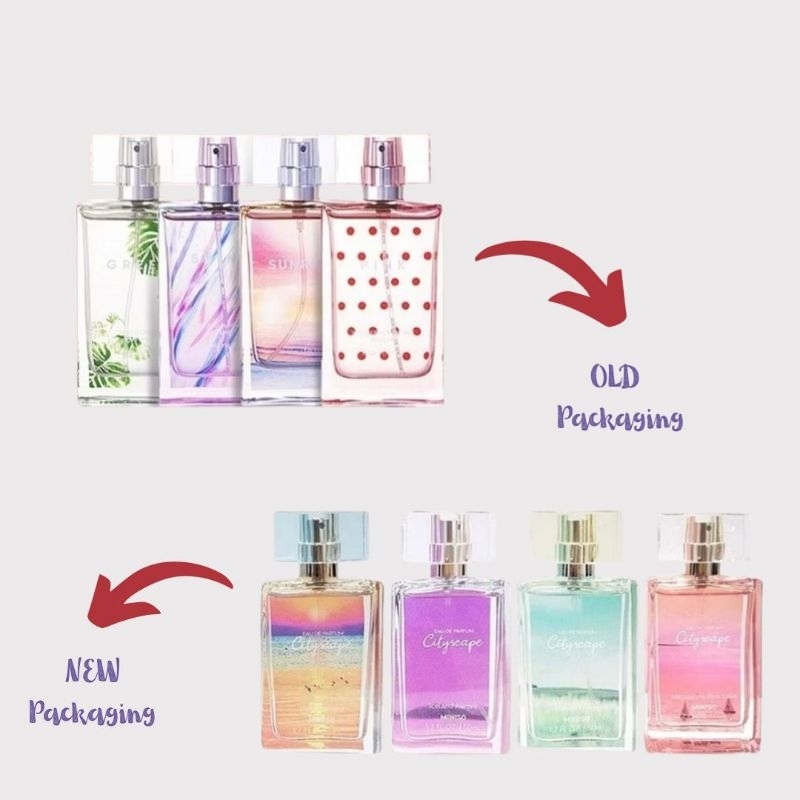 MINISO Parfum Cityscape Shine Danish Green Iceland Aurora Wanita 50ML