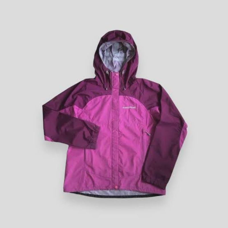 Jaket montbell strom cruiser waterproof