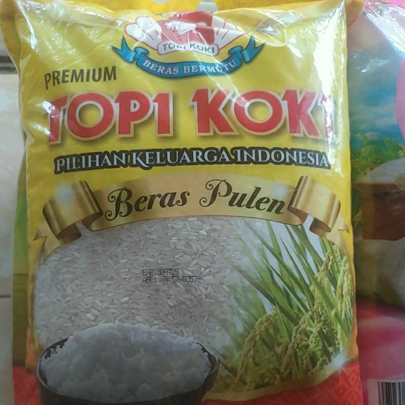 

Beras Topi koki