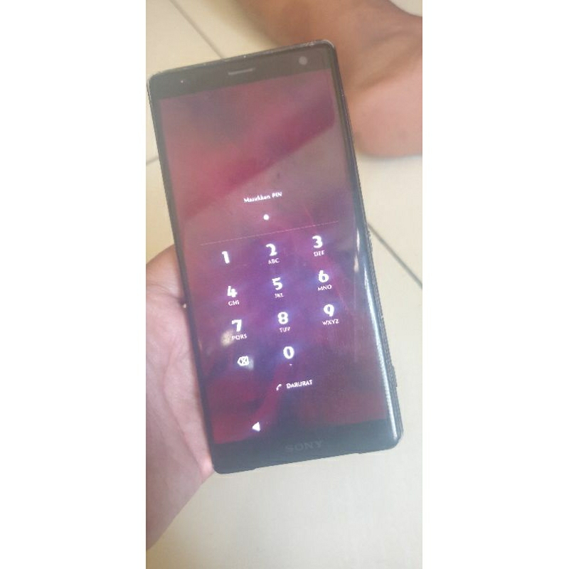 LCD Sony Xperia XZ2 Normal Ori Copotan