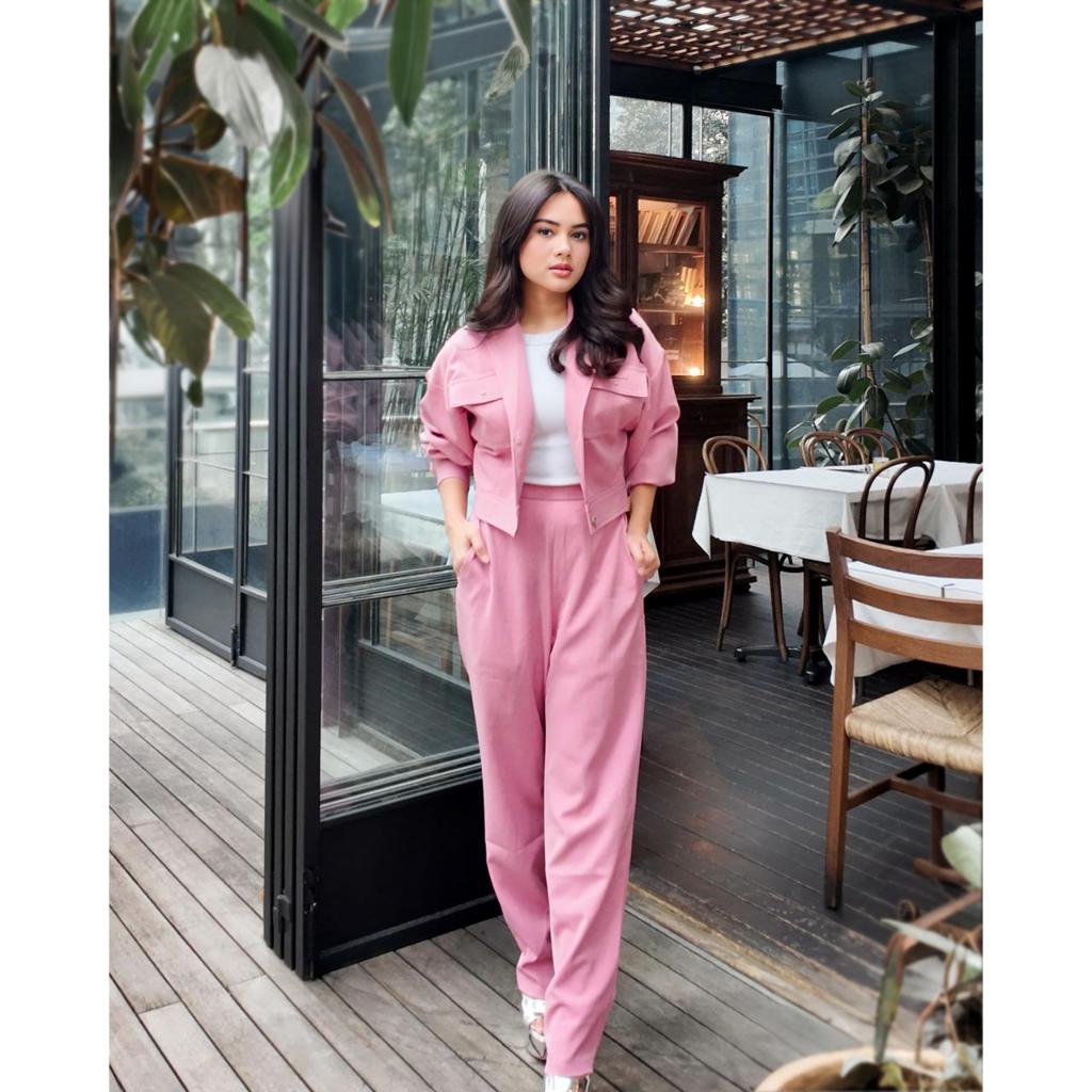 [NATSWEAR] - BELVINA PANTS - Celana Wanita - Celana Panjang Wanita - Celana Panjang Wanita Korea