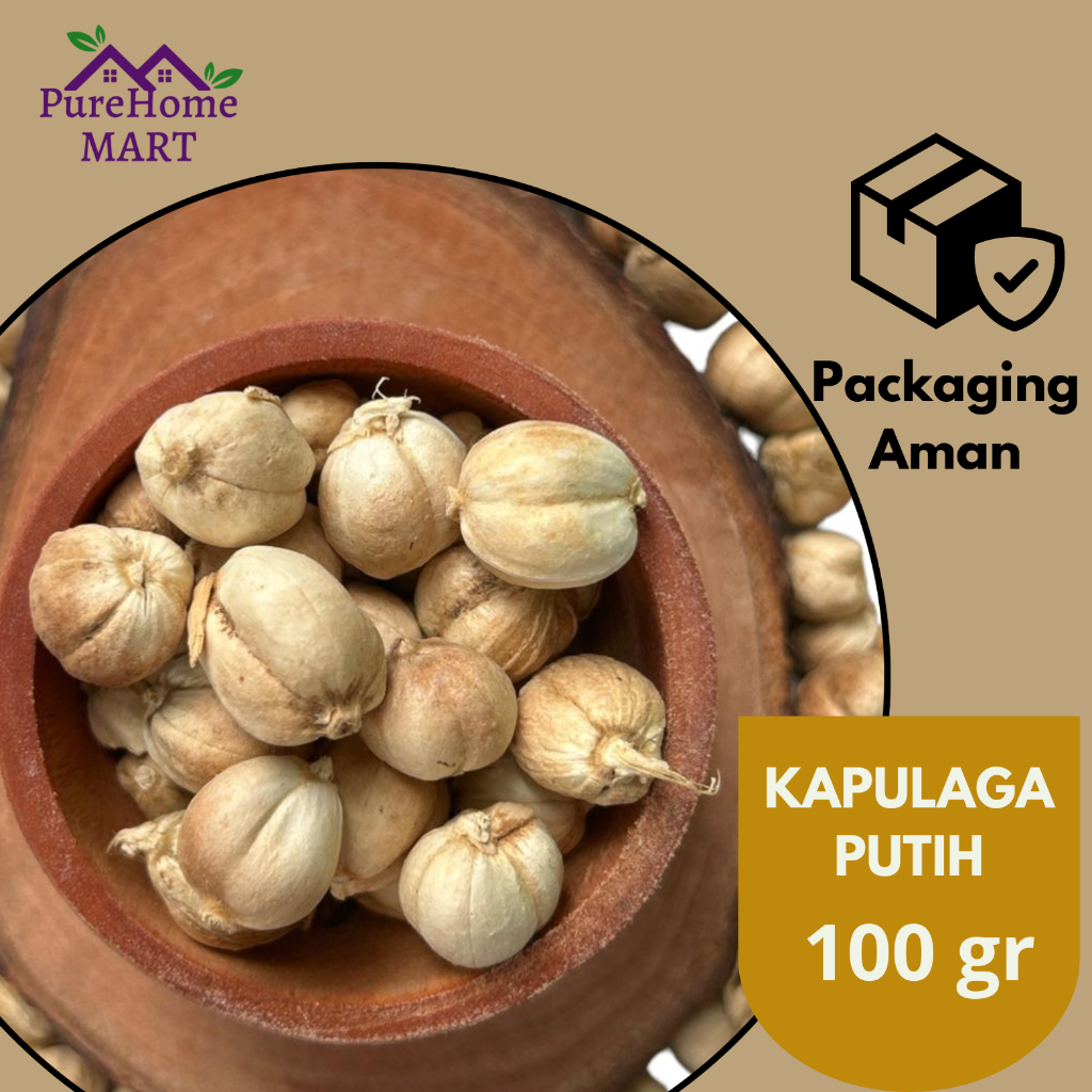 

Kapulaga Putih 100grm