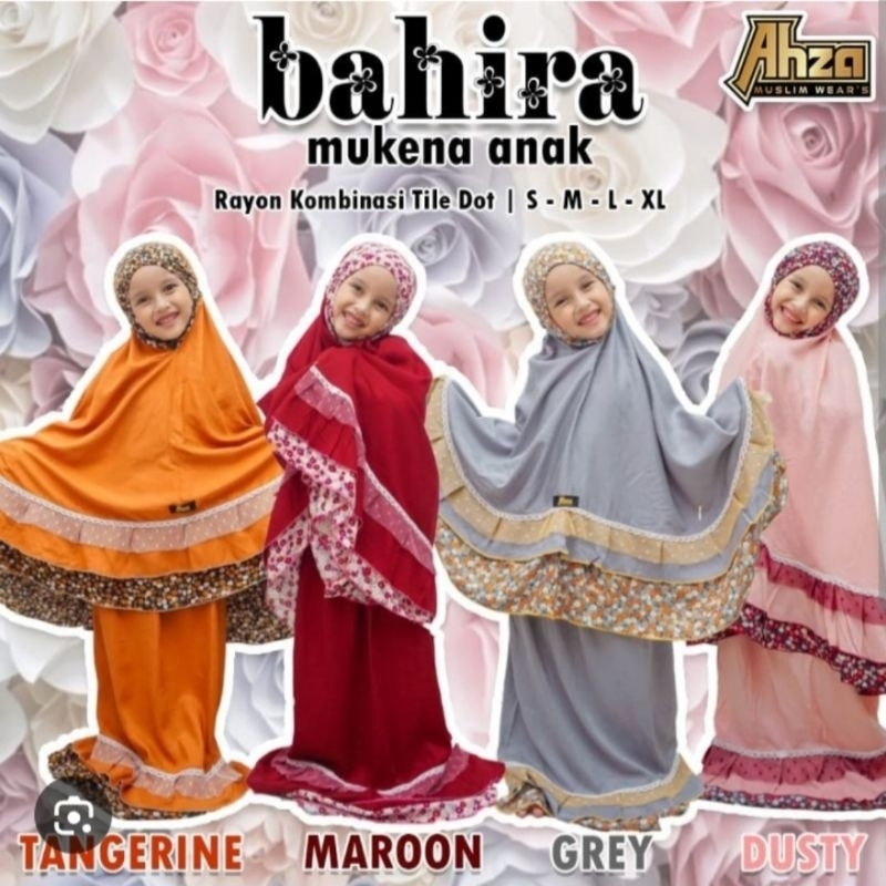 MUKENA ANAK SATU SET TAS/MUKENA ANAK BY AHZA/MUKENA BAHIRA