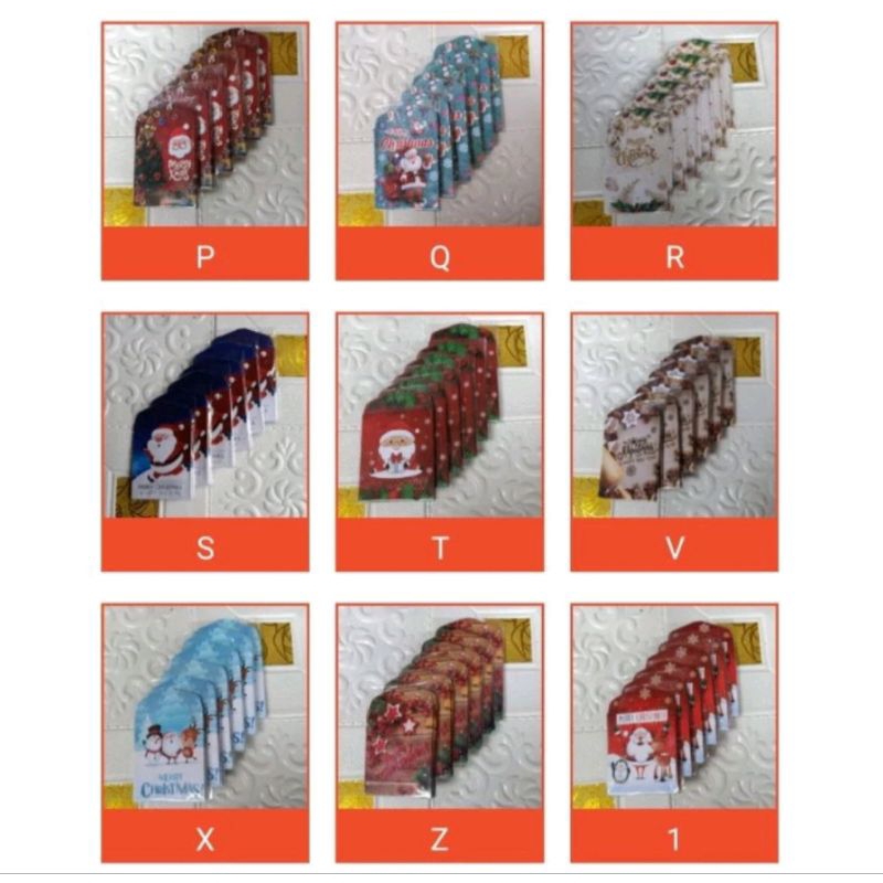 

Amplop Angpao Natal / Christmas 2024 isi 10pack