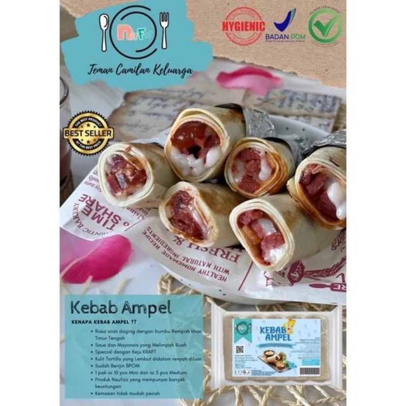 

kebab Frozen mini kebab ampel