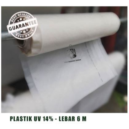 PLASTIK UV 14% LEBAR 6m Plastik UV Green House / Hidroponik UV Net