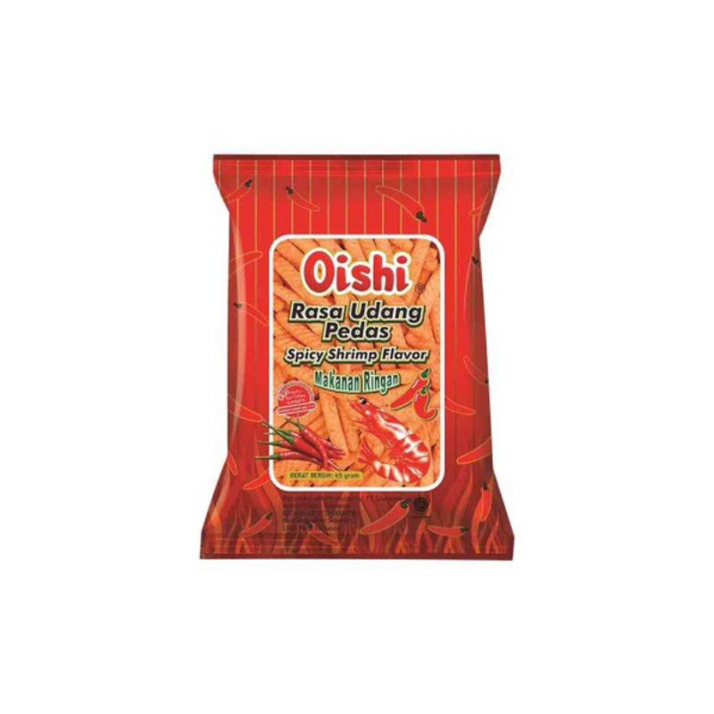 

Oishi Rasa Udang Pedas 60gr