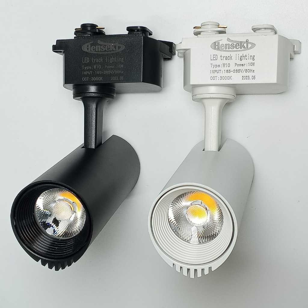 LAMPU TRACKRELL 10W 20W 30W HENSEKI LAMPU SPOTLIGHT LAMPU LED TRACK LIGHT