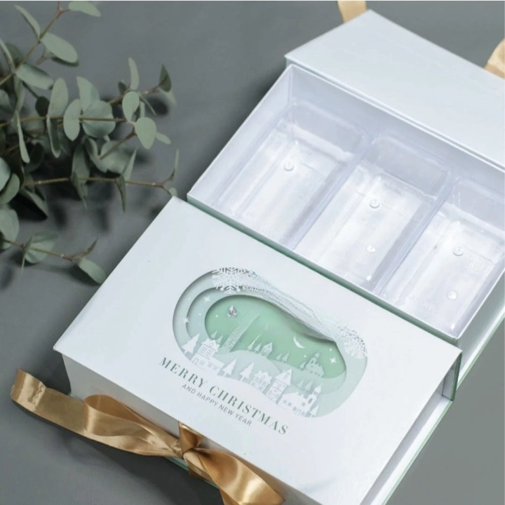 

hardbox custom free design custom merry xmas tosca pembungkus hampers natal ukuran 25x15x8cm