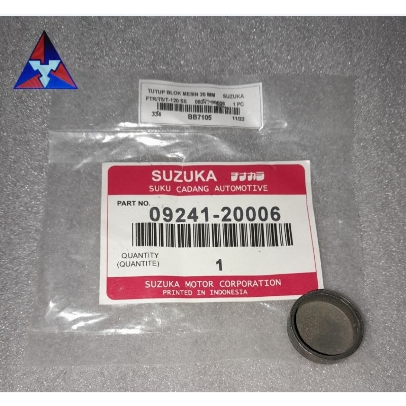 TUTUP BLOK MESIN 20 MM S. FUTURA/T5/T-120 SS  - BB7105