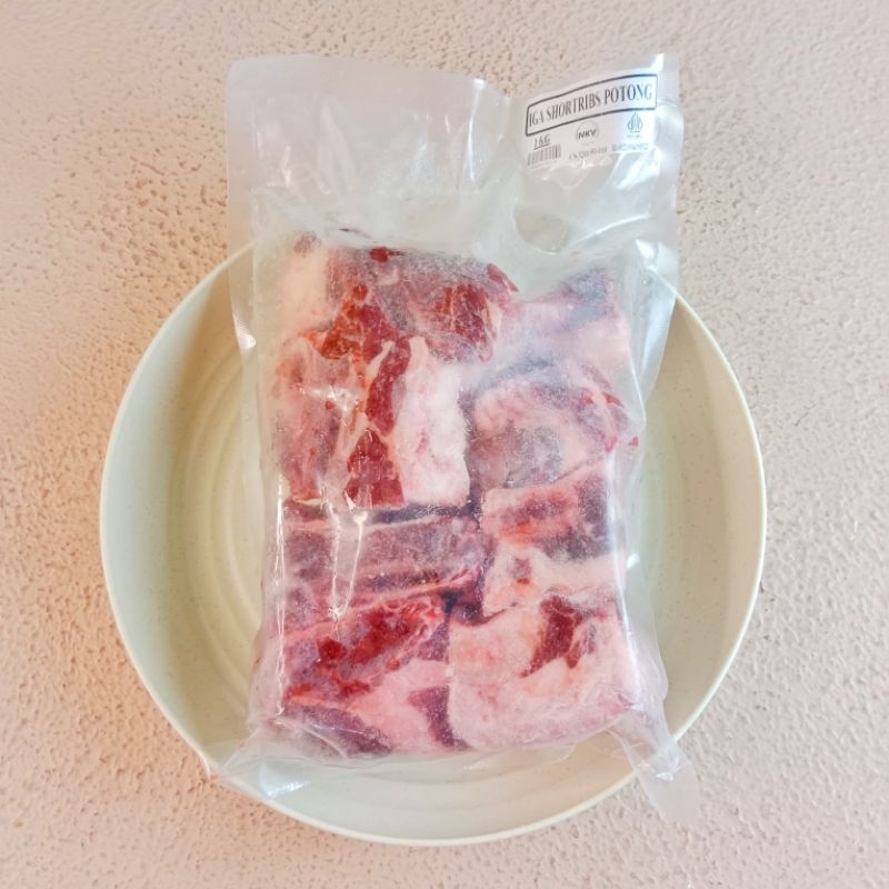 

Amanta Segar Bogor | Iga sapi Tulang Beef Shortribs Daging Sapi Iga Shortribs Shortrib Short Rib Premium Super Kemasan 1kg - 500gr Terlaris Berkualitas Fresh Frozen Iga Potong Super