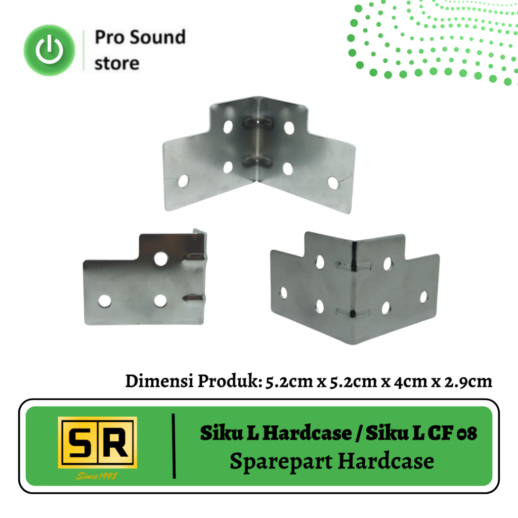 Siku Besi L CF 08 / Siku Besi L Hardcase / Siku Besi L 5 x 5 cm BMA