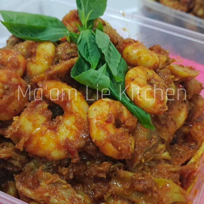 

Sambel Keladi / Bupiho Mix Udang Khas Kalimantan