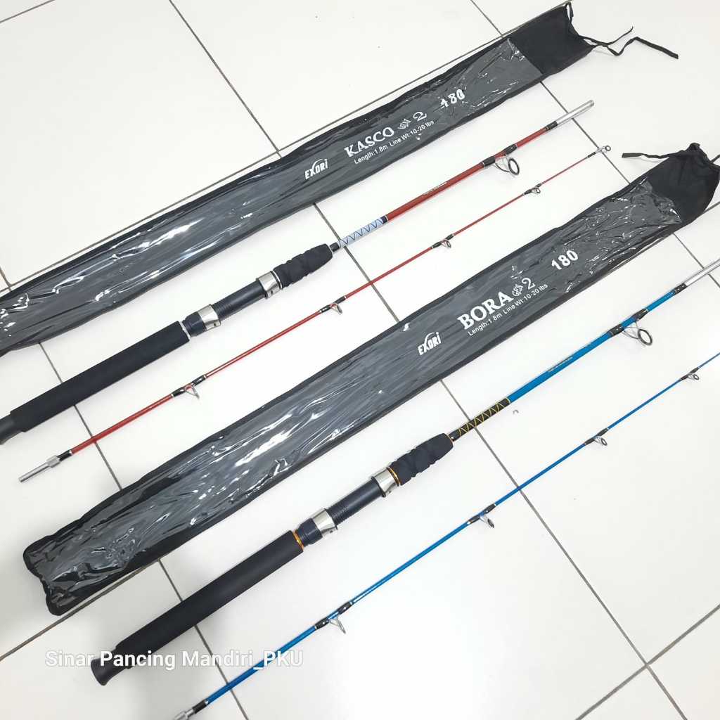 JORAN SPINNING SHOCK DRAT MERK EXORI BORA | KASCO UKURAN 180CM