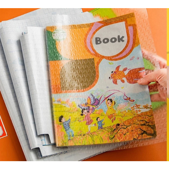

Sampul Buku Plastik PVC Tahan Air Sampul Plastik Film Pelindung Buku Tulis 10 Lembar