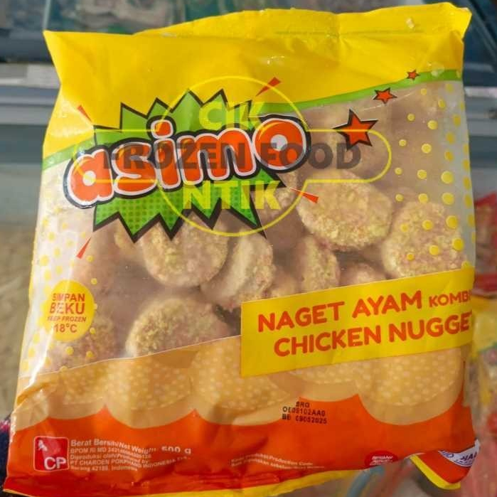 

Asimo Nugget Coin 500g Frozen Food Cik Ntik Jambi Cemilan Jajanan Seblak Korea Jepang