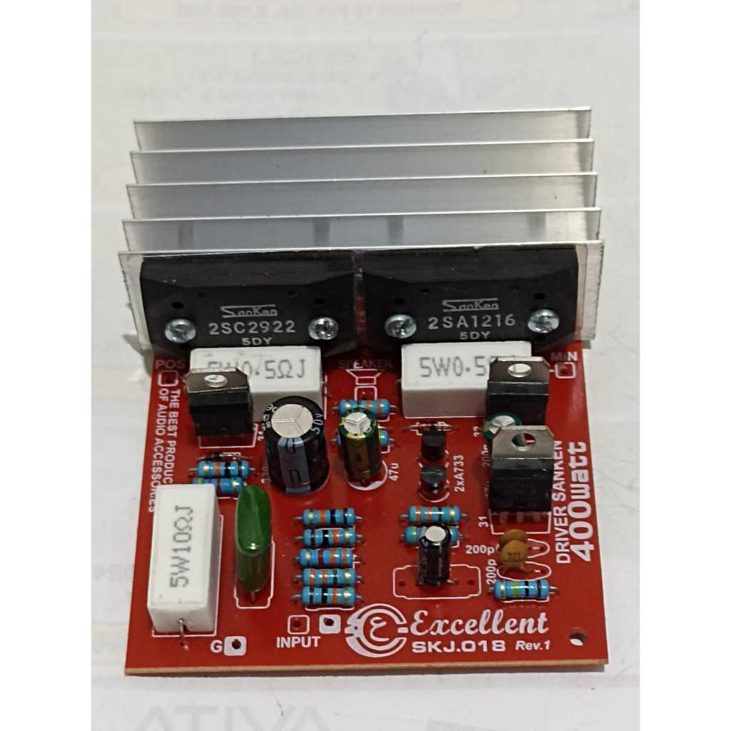 POWER AMPLI 400WATT SAFARI MONO PLUS FINAL SANKEN 5DY #38