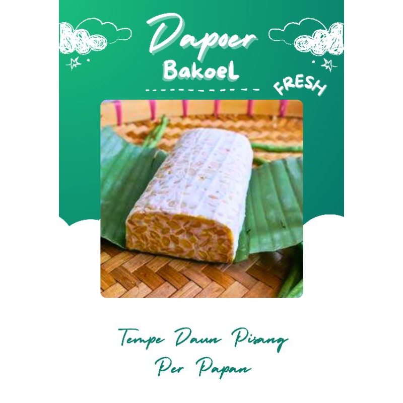 

Tempe Besar Daun 1 Papan (450gr-500gr)