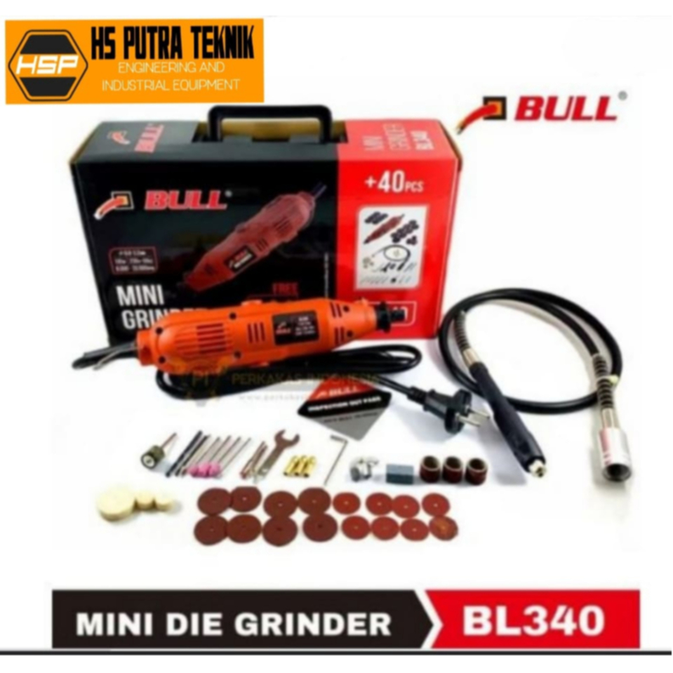 BULL MESIN MINI GRINDER / MESIN BOR TUNER BL 340