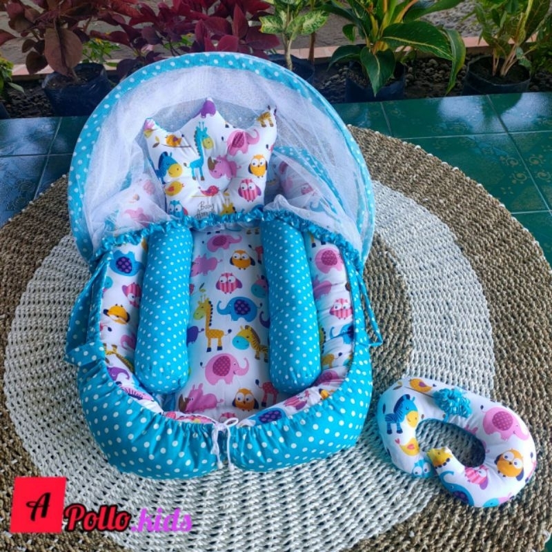 Kasur baby satu set Lengkap plus kelambu