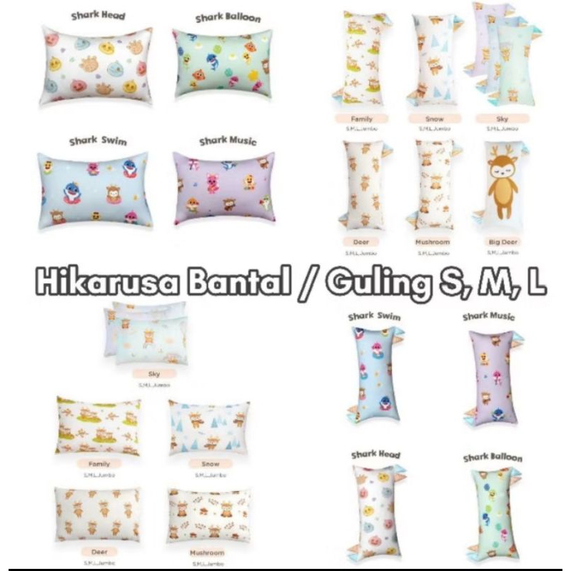 Hikarusa Guling & Bantal Hikarusa Cuddle Pillow Buddy - Bantal Tencel
