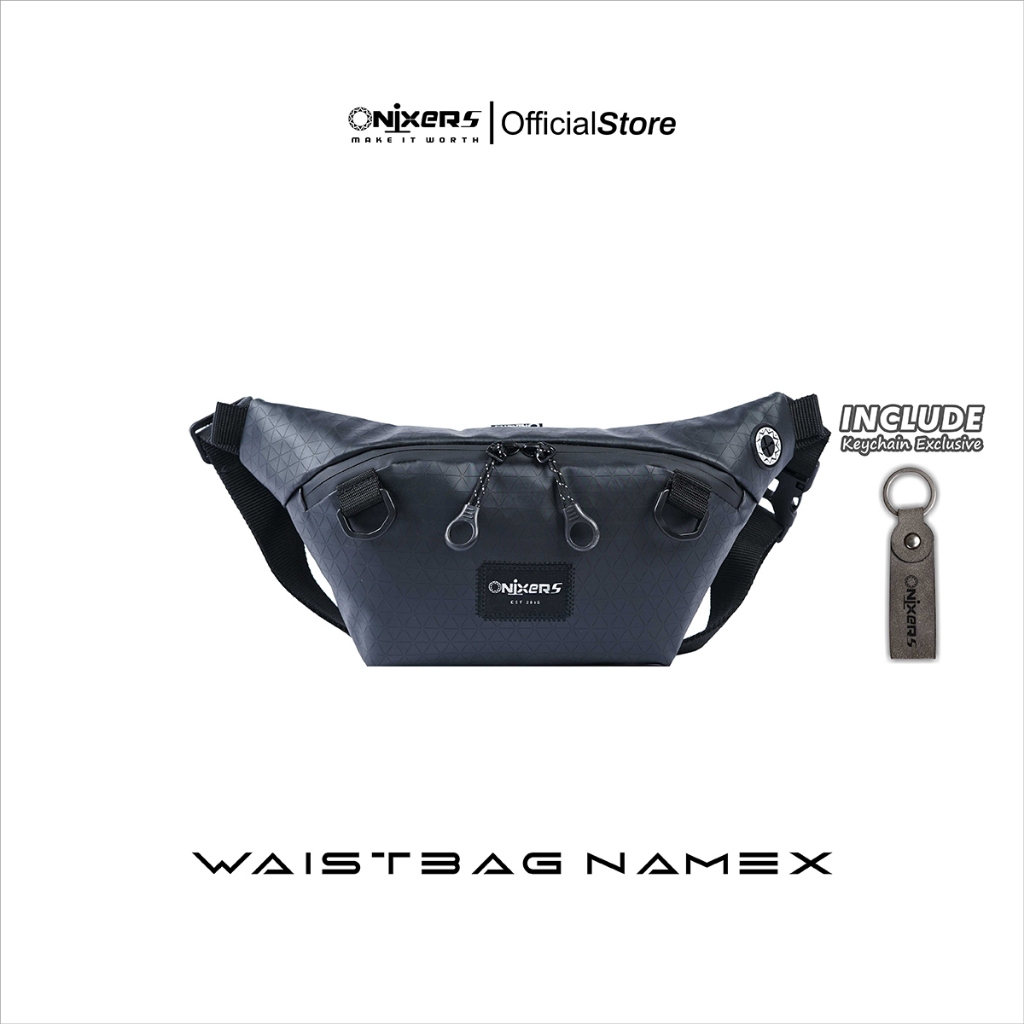 Onixers New NAMEX Waistbag Tas Selempang Waterproof