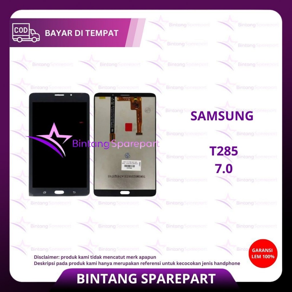 LCD TOUCHSCREEN SAMSUNG T285 / T285 2016